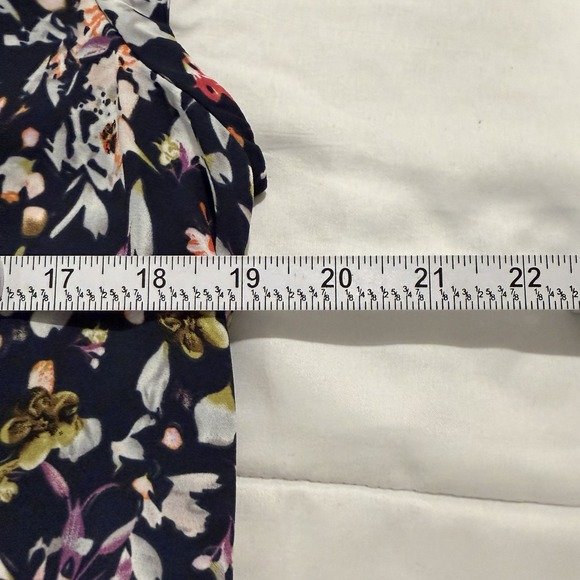 Women's Work Blouse Sleeveless V Neck Lightweight Office Top Daniel Rainn M - Picture 7 of 12